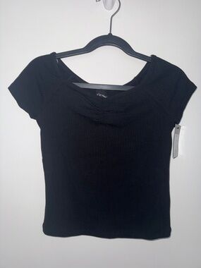 Art Class Sweetheart Ribbed Tee